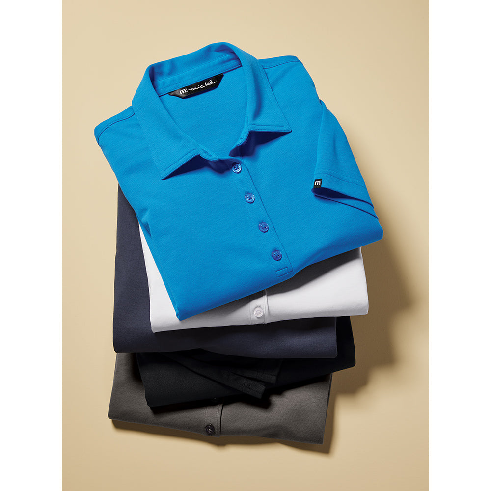 Custom TravisMathew Polo, Embroidered Women's Oceanside Solid Polo