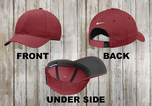 Custom Nike Dri-FIT Tech Fine-Ripstop Hat, Embroidered Lightly Structured Hat