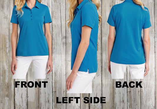 Custom TravisMathew Polo, Embroidered Women's Oceanside Solid Polo