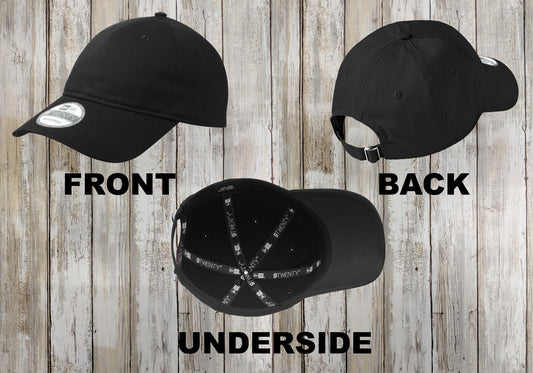 Custom New Era® Dad Cap, Embroidered Adjustable Unstructured Cap, New Era® 9TWENTY Hat