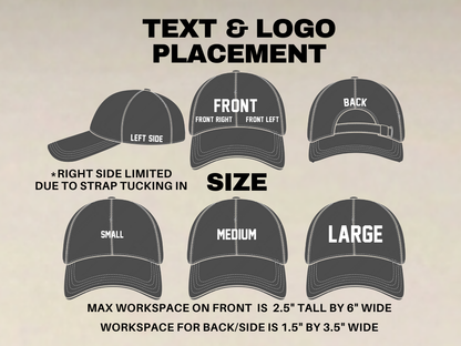 Custom Embroidered Dad Hat - 47 Brand Clean Up Cap | Soft Cotton & Fabric Buckle Closure