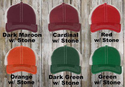 Custom 47 Brand Trucker, Embroidered Trucker Dad Hat, 47 Brand Trawler Hat