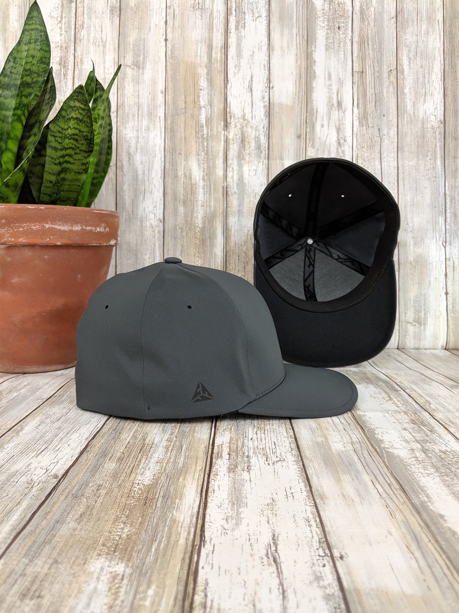 Custom Flexfit Delta Cap Embroidered 6 Panel Flexfit Hat