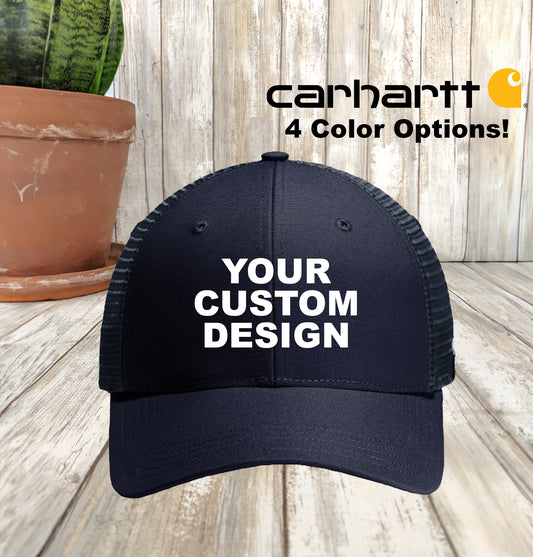 Custom Carhartt Rugged Trucker Hat, Embroidered Rugged Professional Series Cap