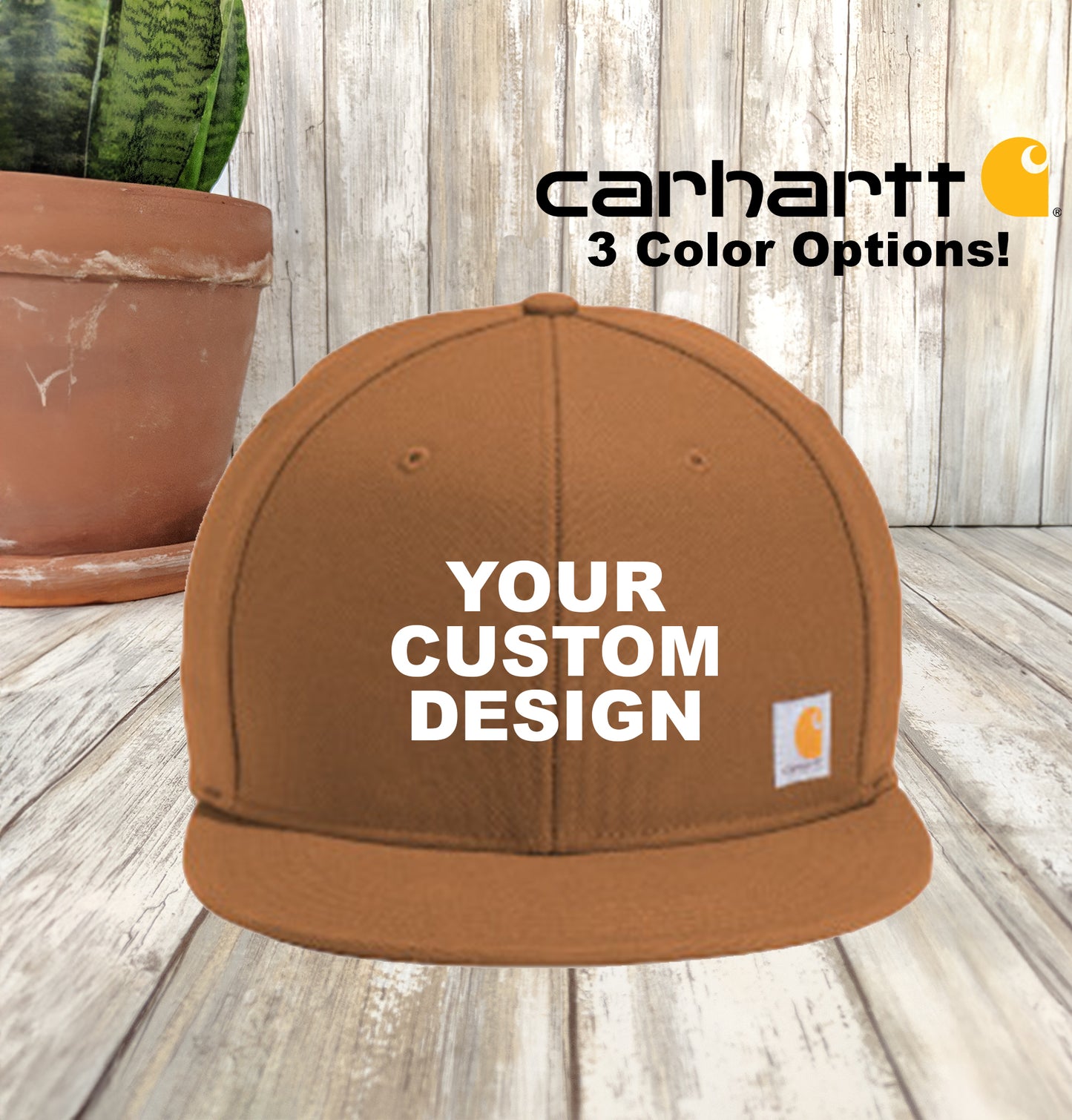 Custom Carhartt Ashland Snapback, Embroidered Carhartt Hat