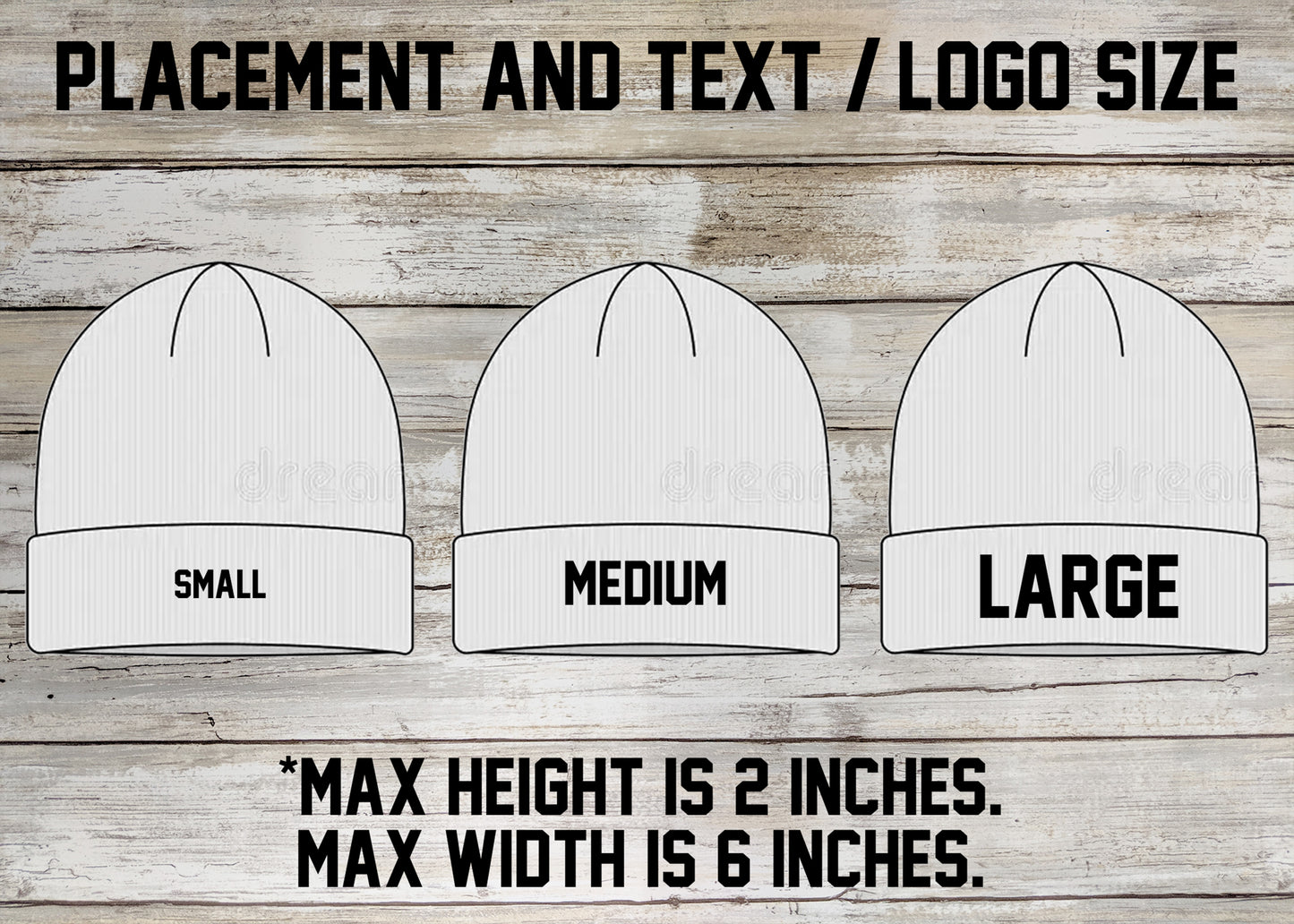 Custom Nike Unisex Team Beanie, Embroidered Cuff Beanie