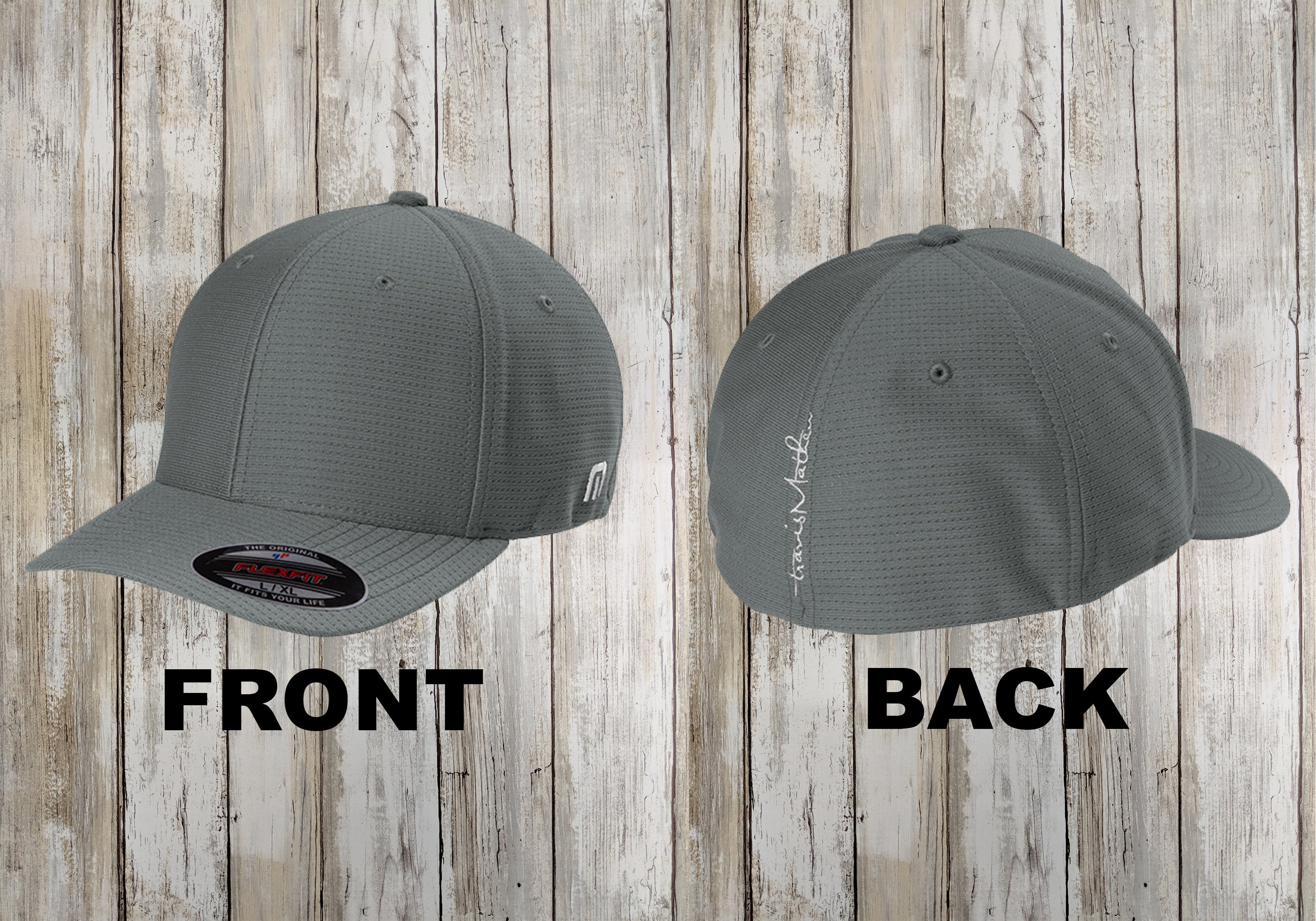 Custom TravisMathew Rad Flexback Cap, Embroidered Flexfit