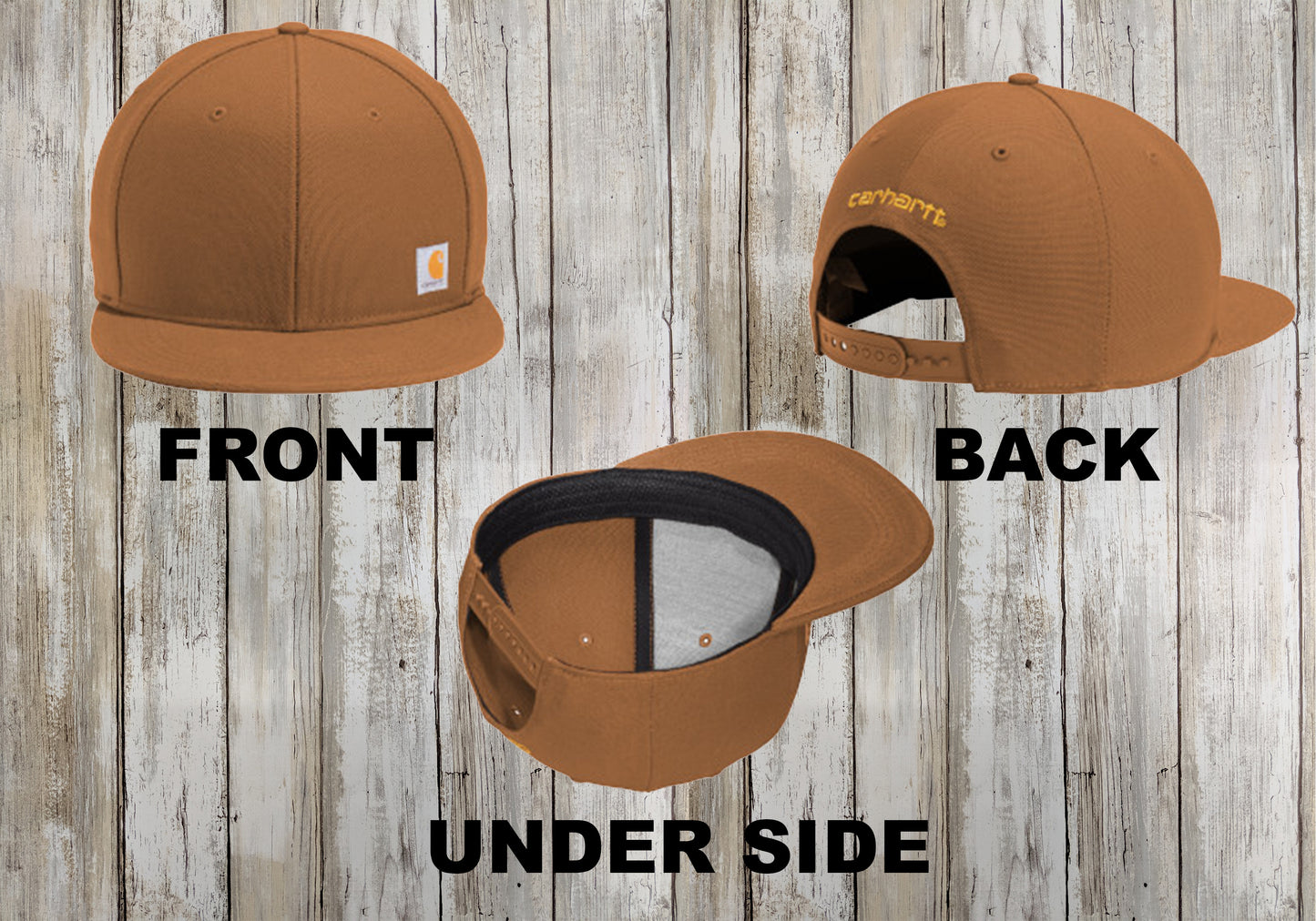 Custom Carhartt Ashland Snapback, Embroidered Carhartt Hat