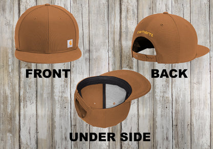 Custom Carhartt Ashland Snapback, Embroidered Carhartt Hat