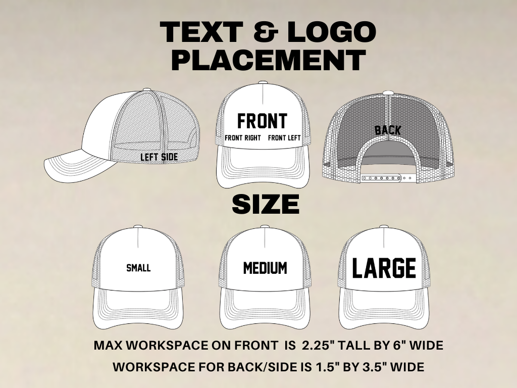 Custom Embroidered Richardson 112 Trucker Hat: Personalized Mesh Cap, XL & Youth Sizes Also Available